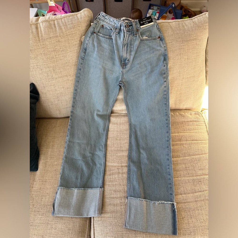 The 90’s Relaxed 00R Abercrombie Jeans (Curve Love)